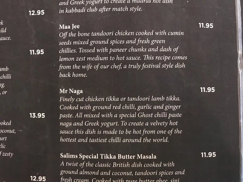 Menu_Salim's_Loughborough_image_3