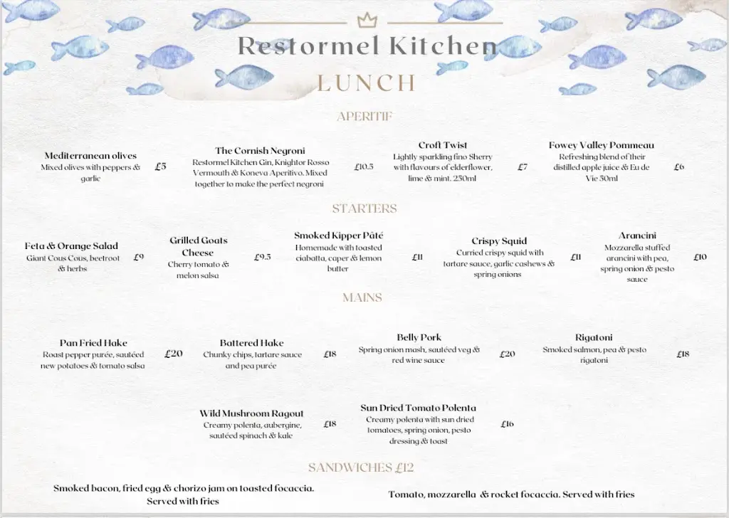 Menu_Restormel Kitchen_Lostwithiel_image_1