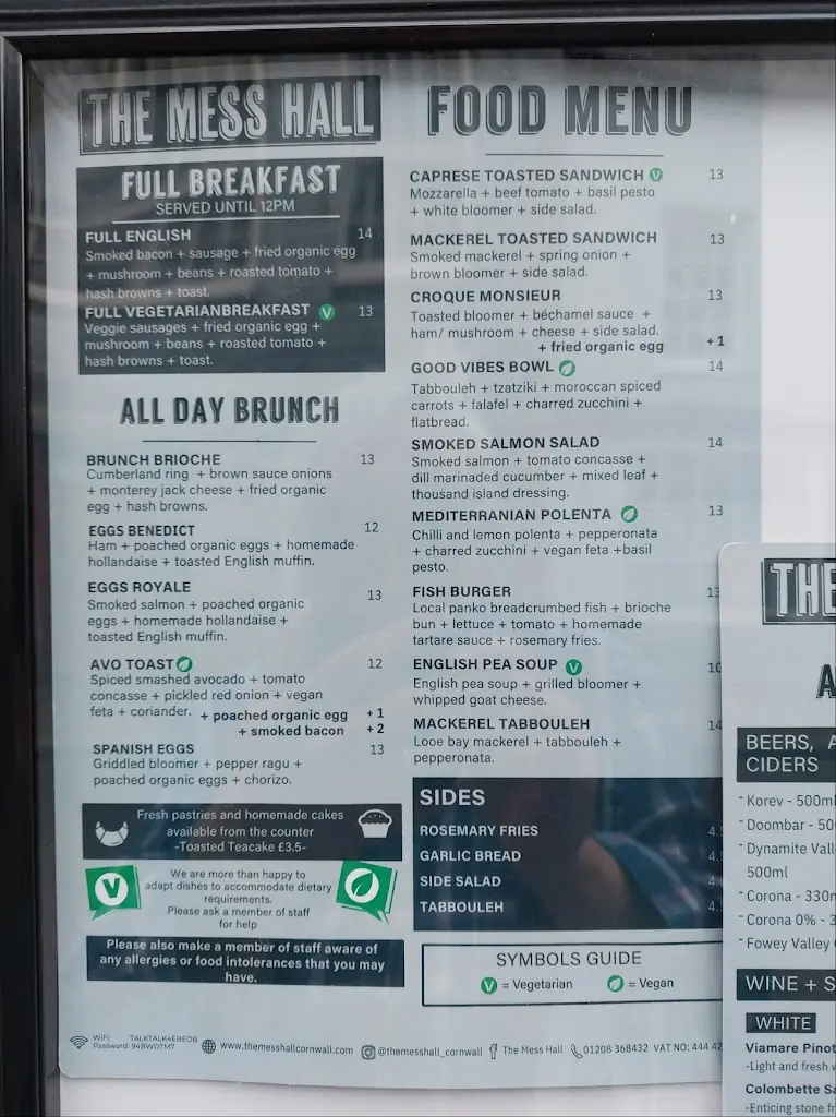 Menu_The Mess Hall_Lostwithiel_image_2