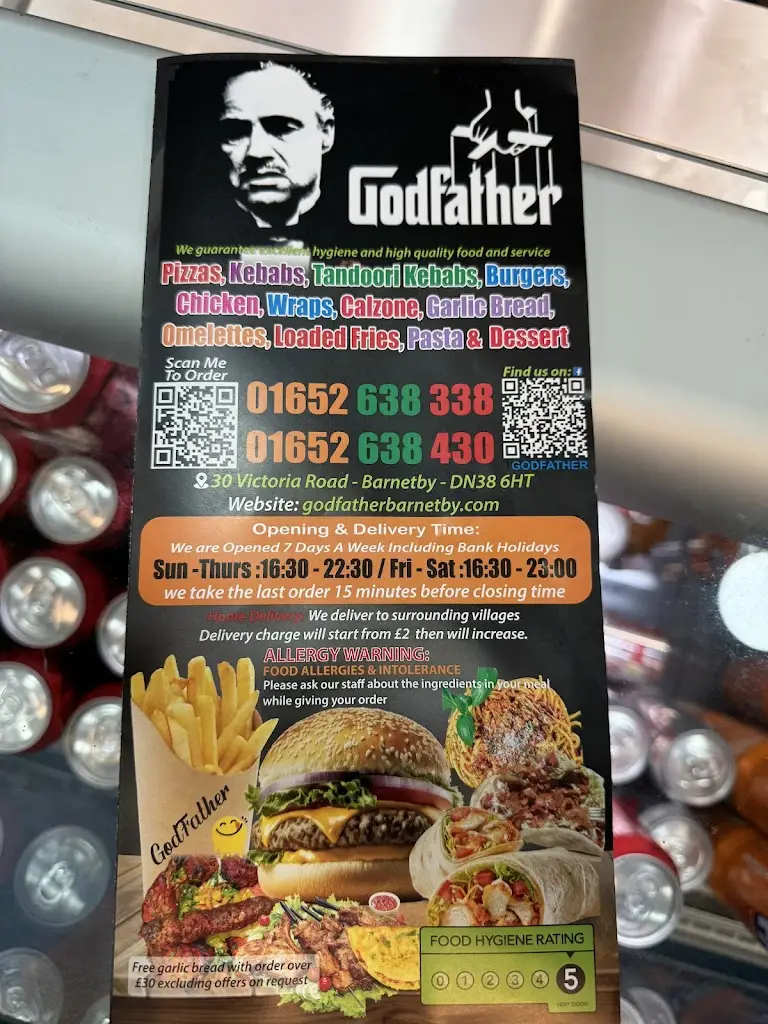 Menu_The GodFather_Barnetby le Wold_image_3