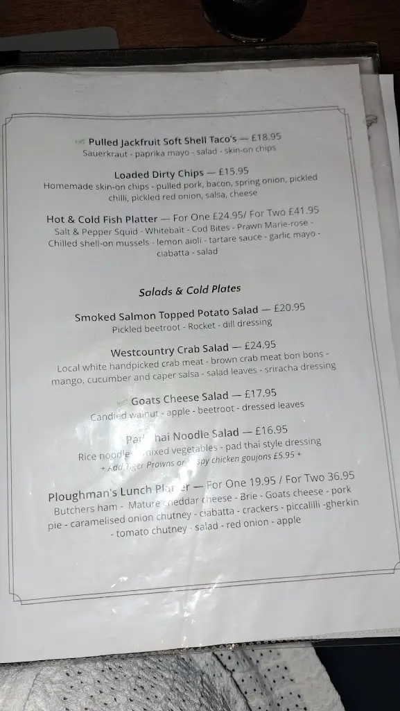 Menu_The Three Pilchards_Looe_image_3