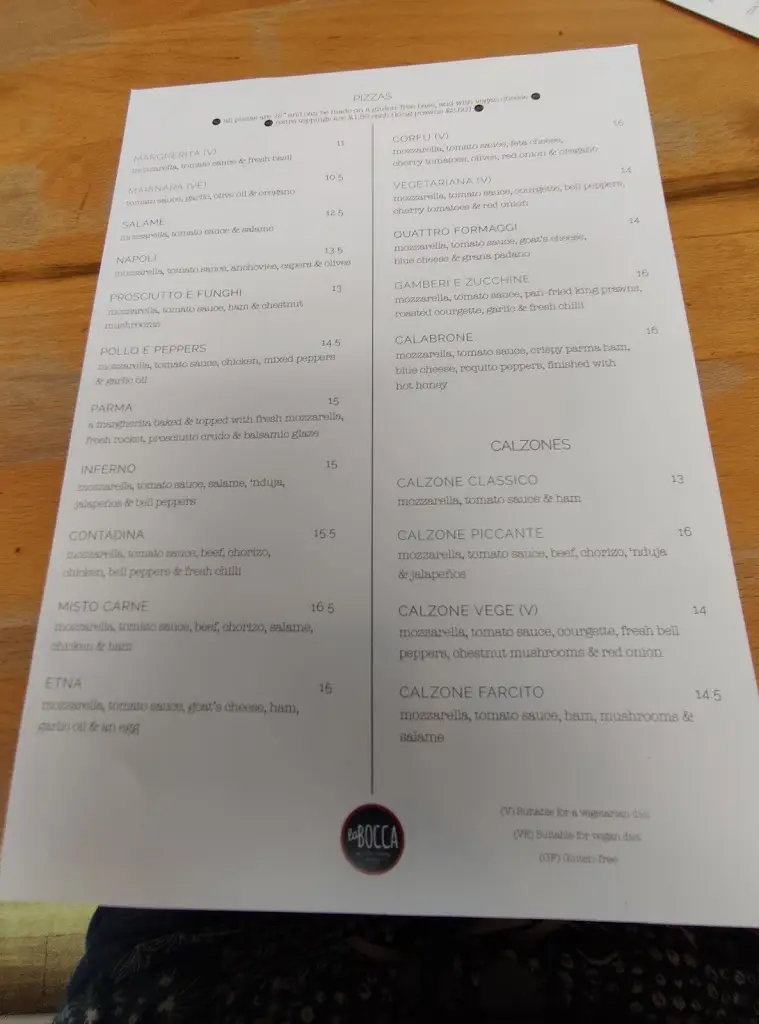 Menu_La Bocca Looe_Looe_image_2