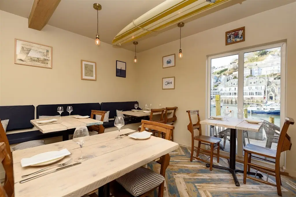 The Fish Market restaurant in Looe