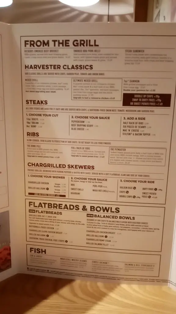 Menu_Harvester Potters Kiln Lowestoft_Lowestoft_image_3