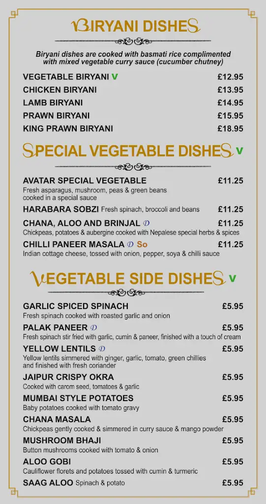 Menu_Avatar Dining Lutterworth_Lutterworth_image_1
