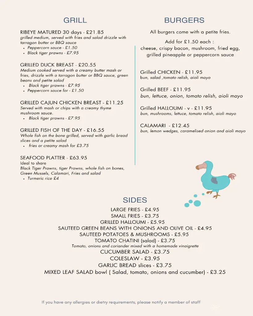 Menu_Pinch of Salt Restaurant_Barnet_immagine_1