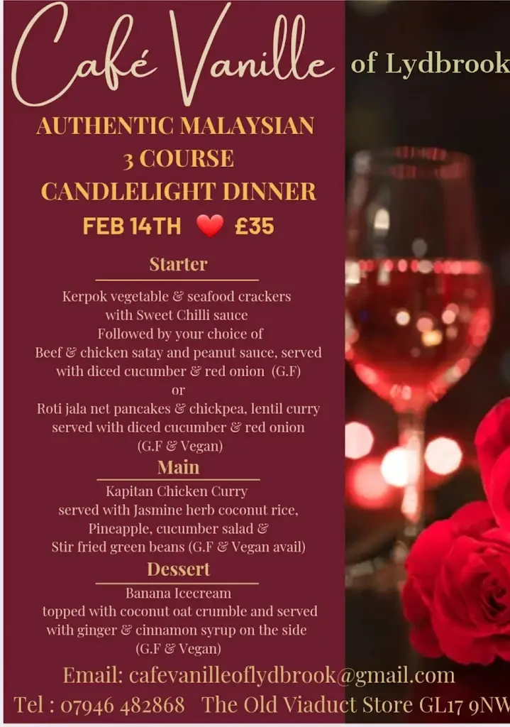 Menu_Cafe Vanille of Lydbrook_Lydbrook_immagine_2