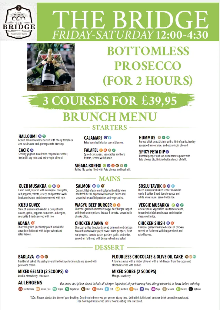 Menu_The Bridge Grill Restaurant_Lower Kingswood_image_2