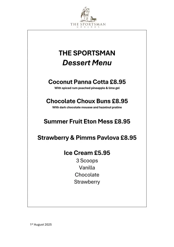 Menu_The Sportsman_Lower Kingswood_image_3