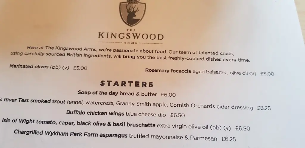 Menu_The Kingswood Arms, Banstead_Lower Kingswood_image_4