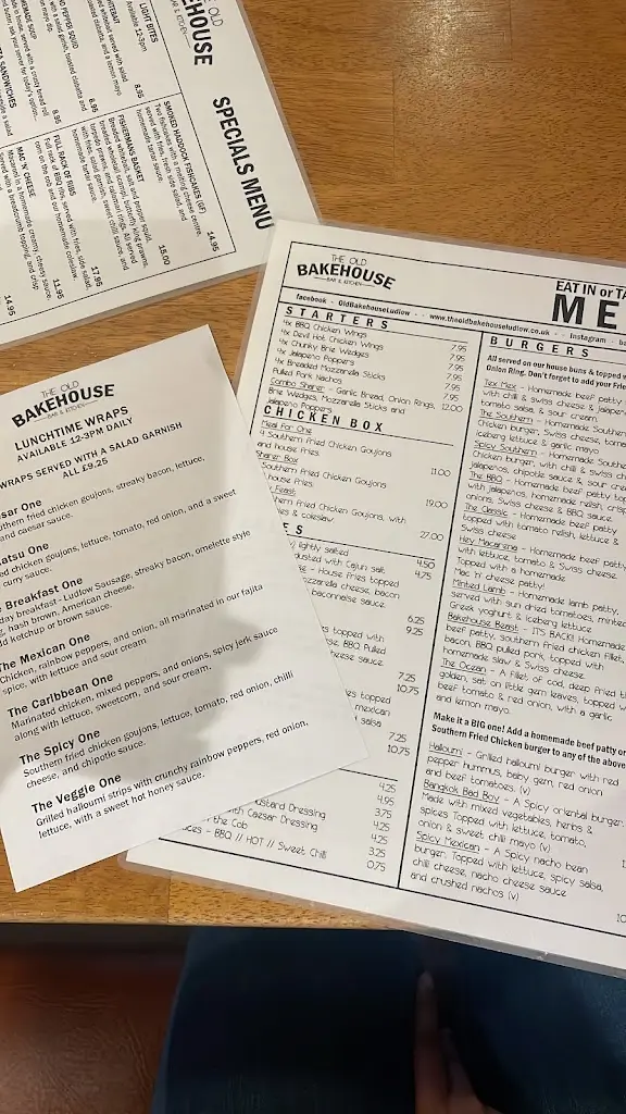 Menu_The Old Bakehouse_Ludlow_image_4