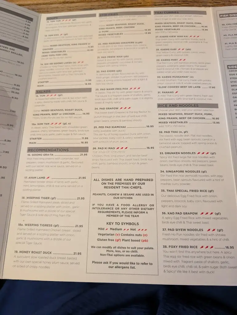 Menu_The Fox Inn_Ludgershall_image_2