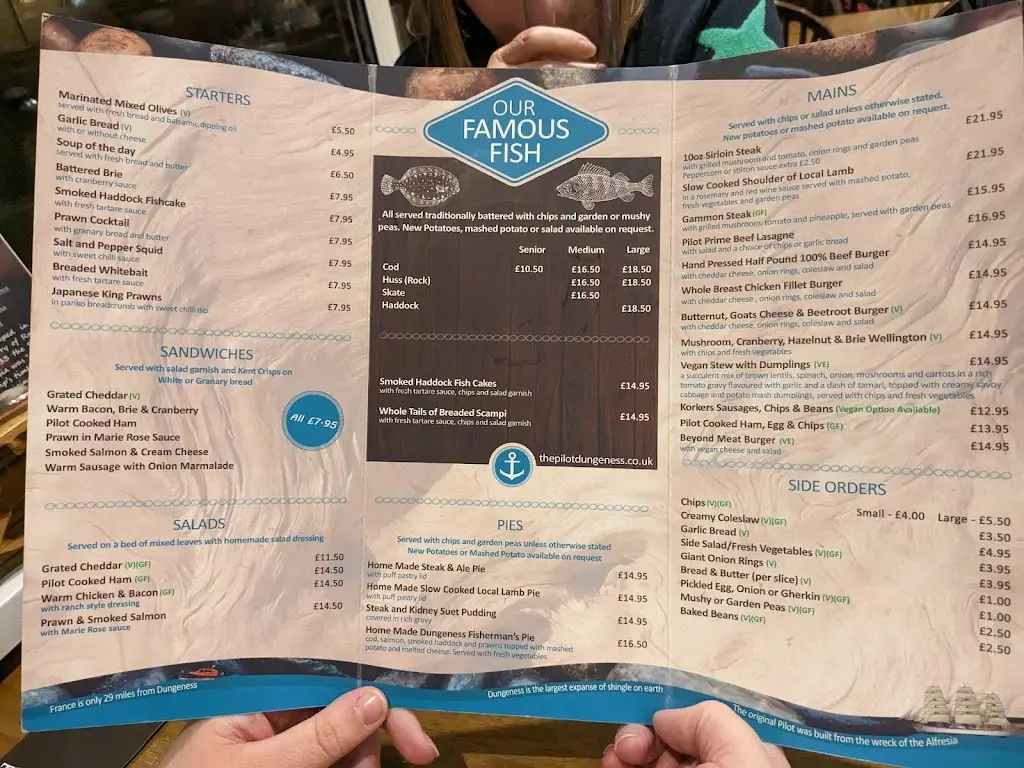 Menu_The Pilot Inn_Lydd_immagine_3