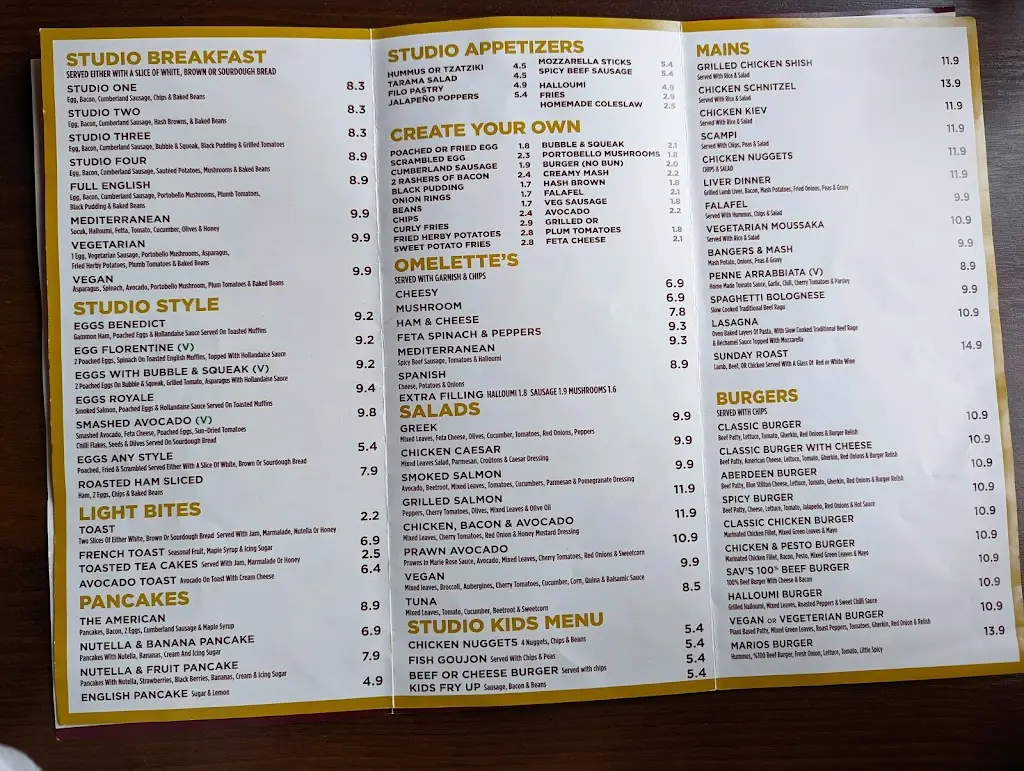 Menu_Studio Kitchen_Abbots Langley_image_1