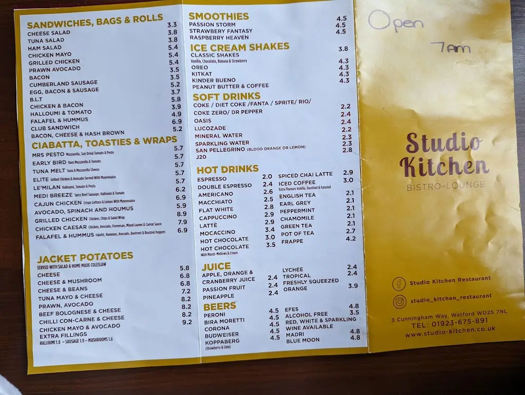 Menu_Studio Kitchen_Abbots Langley_image_2