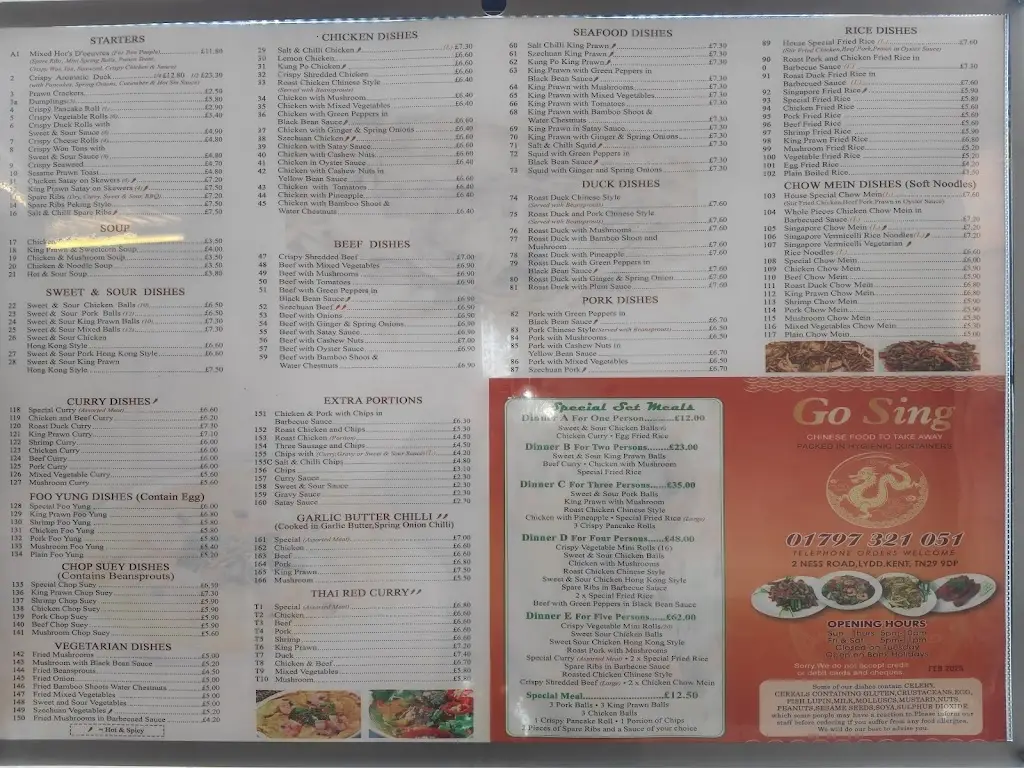 Menu_Go Sing_Lydd_image_2