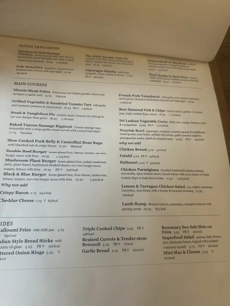 Menu_The Royal Lion_Lyme Regis_image_2