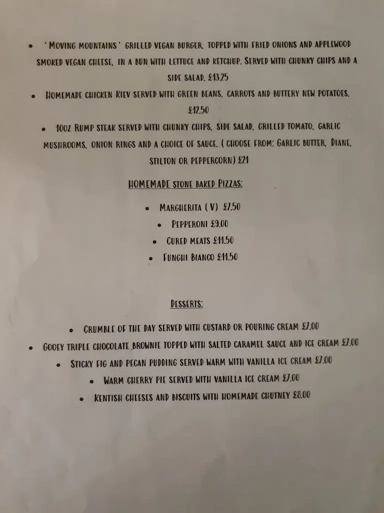 Menu_Coach & Horses_Lyminge_image_3