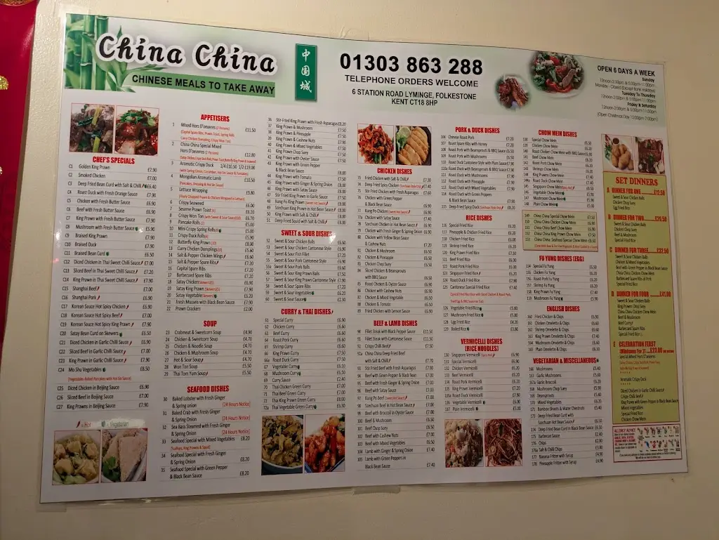 Menu_China China_Lyminge_image_3