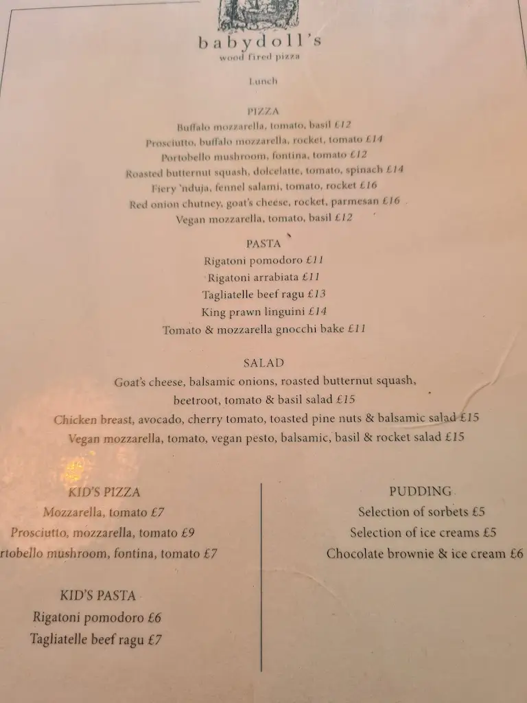 Menu_Babydoll's Wood Fired Pizza_Lympne_image_4