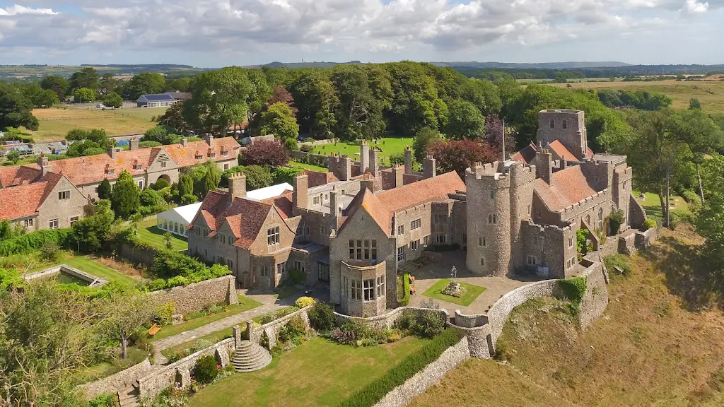 Lympne Castle restaurant in Lympne
