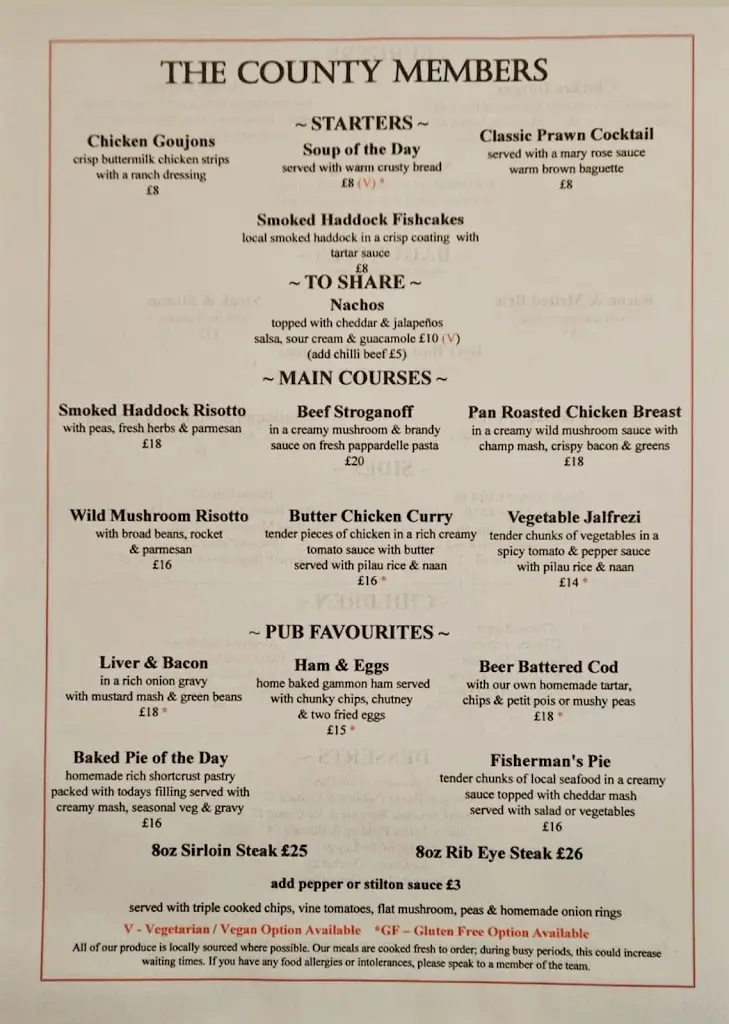 Menu_The County Members_Lympne_image_4