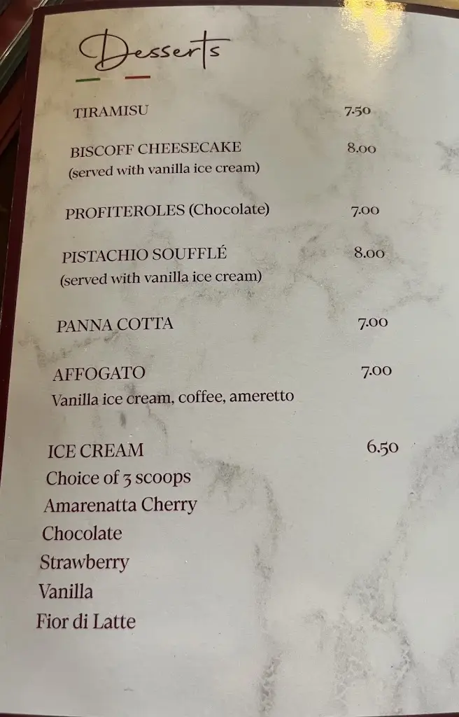 Menu_Sanremo Italian Restaurant Lydney_Lydney_image_3