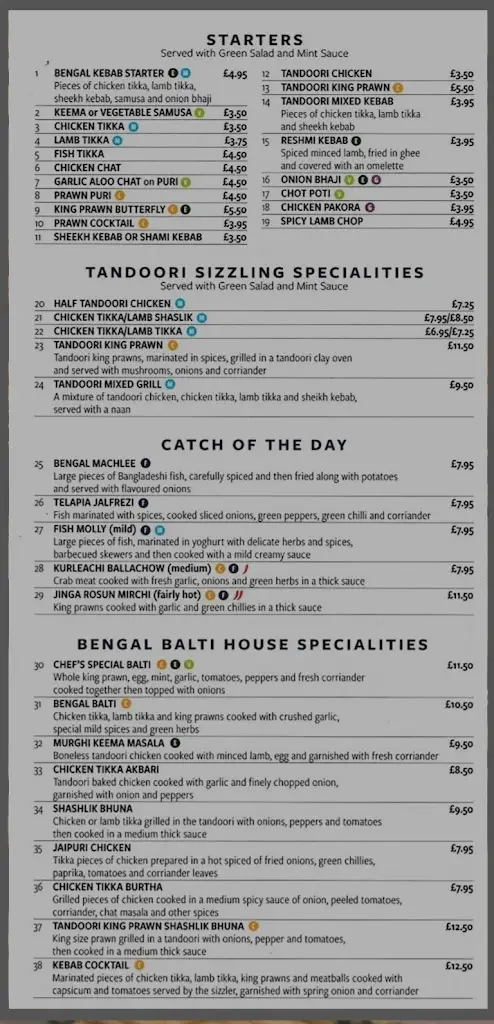 Menu_Bengal Balti_Lydney_image_2