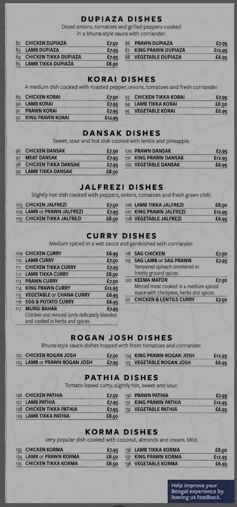 Menu_Bengal Balti_Lydney_image_3