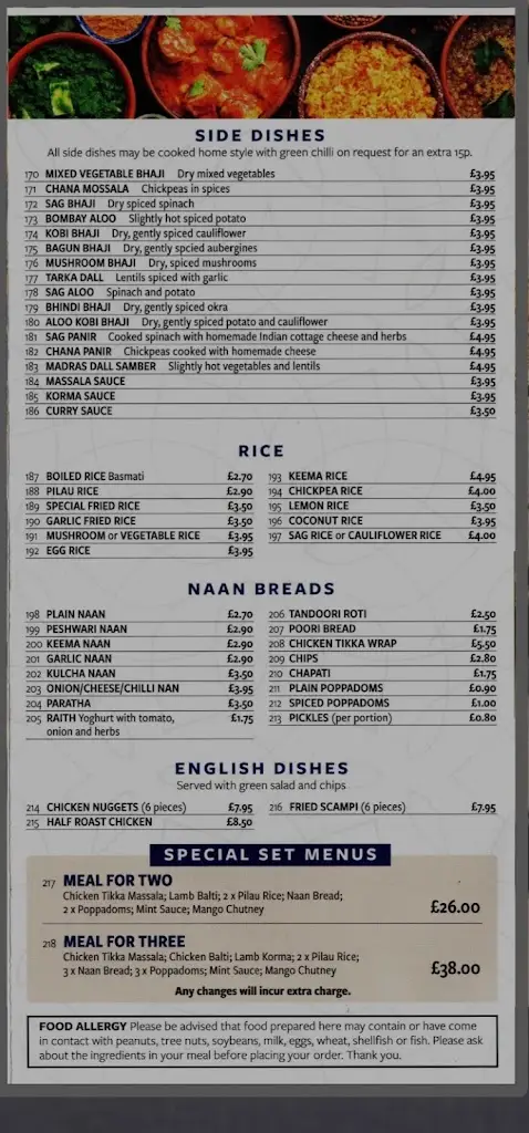 Menu_Bengal Balti_Lydney_image_4