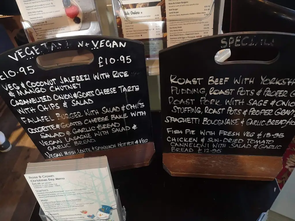 Menu_Rose and Crown Lytchett Matravers_Lytchett Matravers_image_1