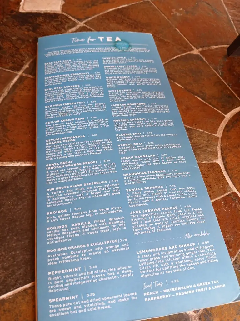 Menu_The Barn Cafe Dorset_Lytchett Matravers_image_1