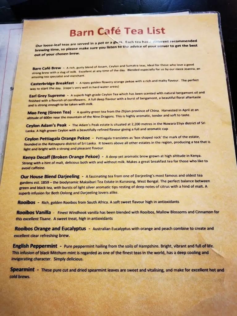 Menu_The Barn Cafe Dorset_Lytchett Matravers_image_4