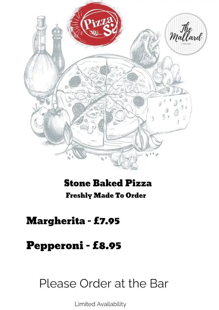 Menu_The Mallard_Lyneham_image_1