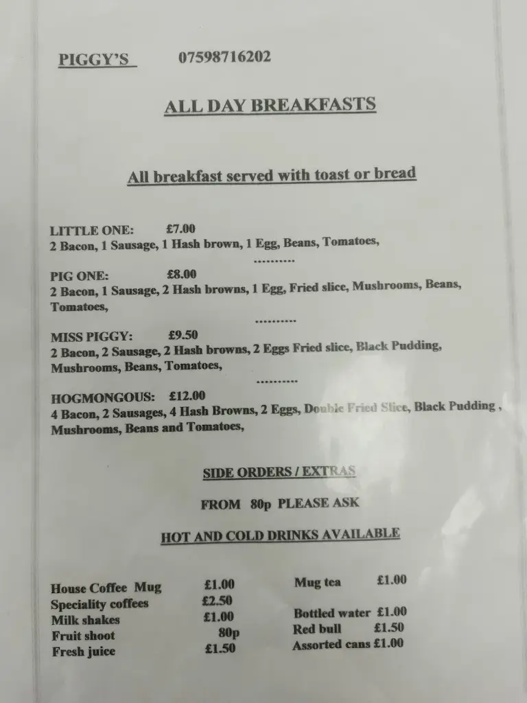 Menu_Piggy's Café_Lyneham_image_1