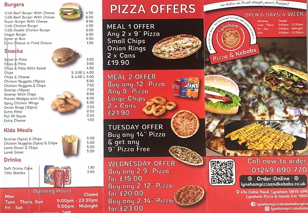 Menu_Lyneham Pizza & Kebabs_Lyneham_image_2
