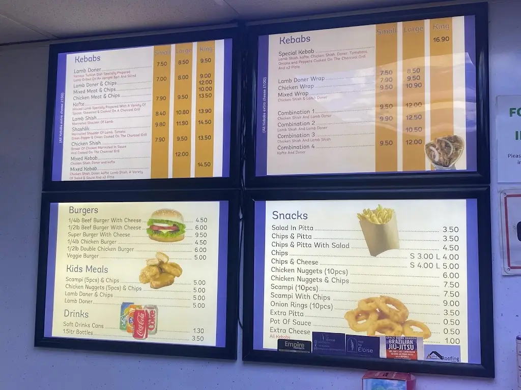 Menu_Lyneham Kebab House_Lyneham_image_1