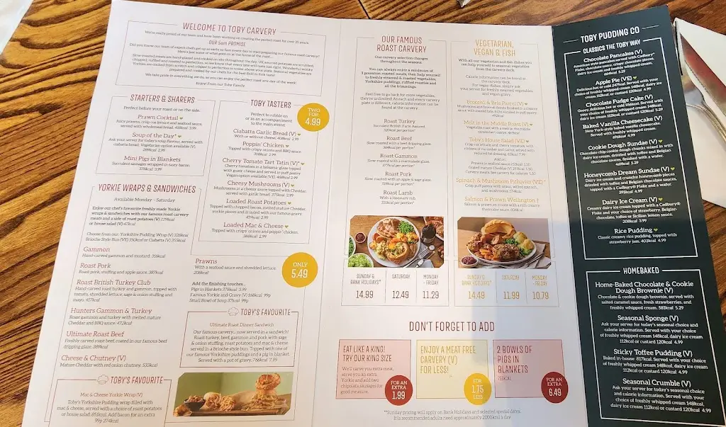 Menu_Toby Carvery Lower Earley_Lower Earley_image_1