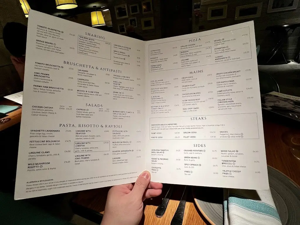 Menu_Riva Blu Italian Restaurant & Bar, Leeds City Centre_Bardsey_image_2