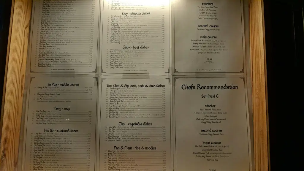 Menu_Kei's Peking Restaurant_Lower Earley_image_1