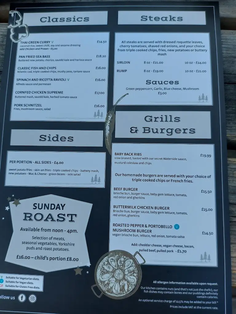 Menu_The Waterside_Lower Earley_immagine_2