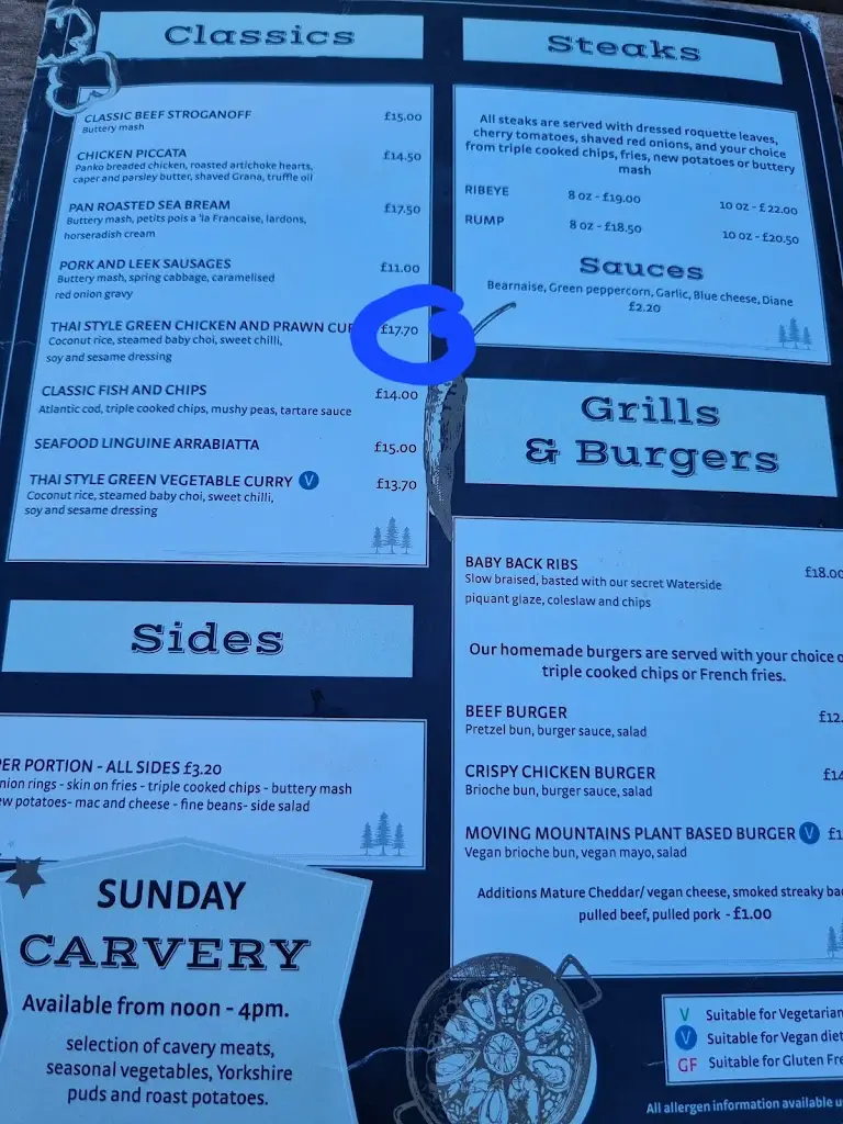 Menu_The Waterside_Lower Earley_immagine_4