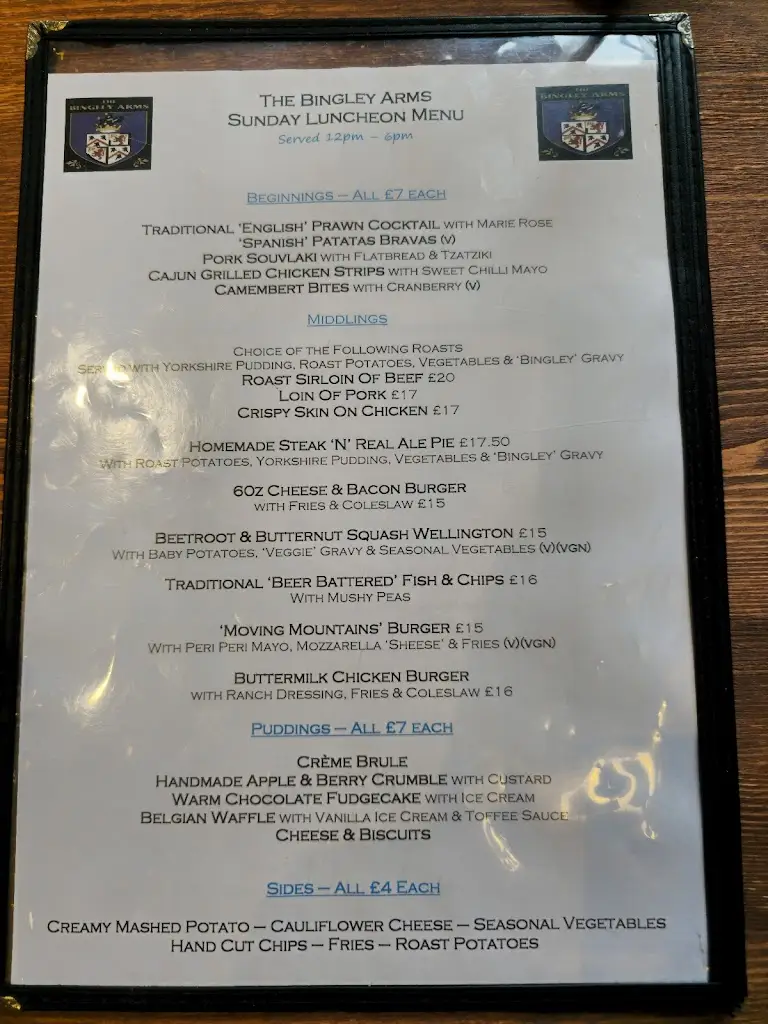 Menu_The Bingley Arms_Bardsey_image_2