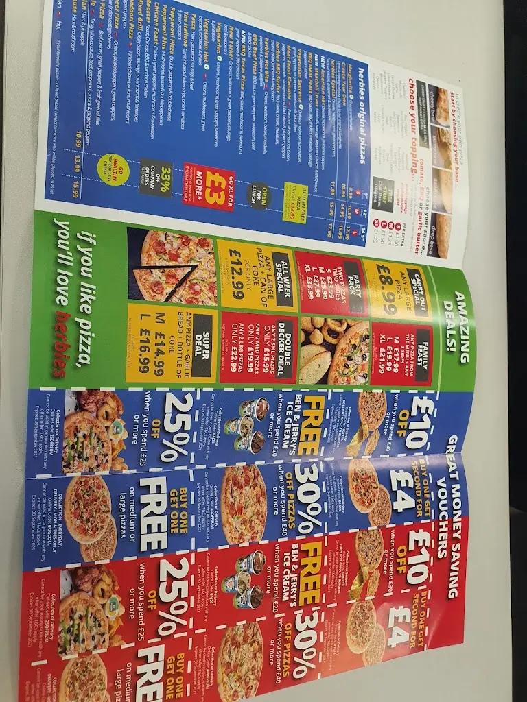 Menu_Herbies Pizza, Earley, Reading_Lower Earley_image_3