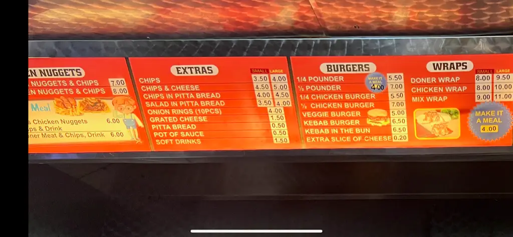 Menu_Earley Kebab Van_Lower Earley_image_1