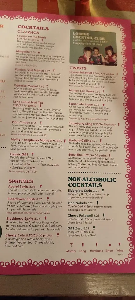 Menu_Bosco Lounge_Lower Earley_image_3