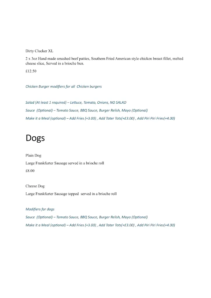 Menu_Hangry Cow_Madeley_image_1