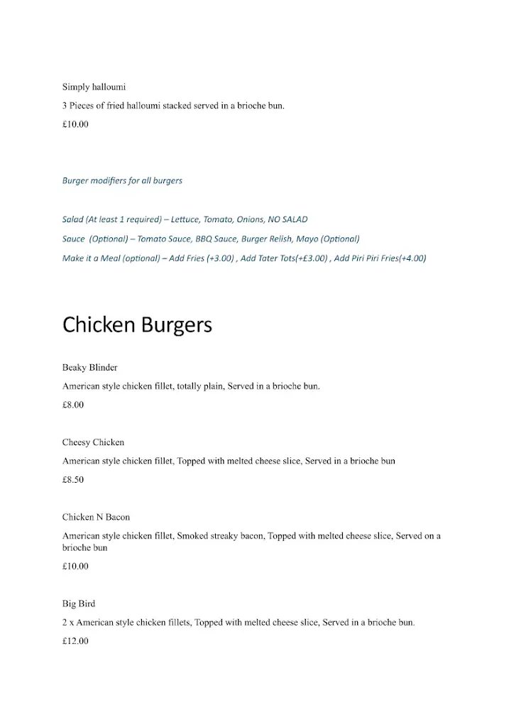 Menu_Hangry Cow_Madeley_image_2