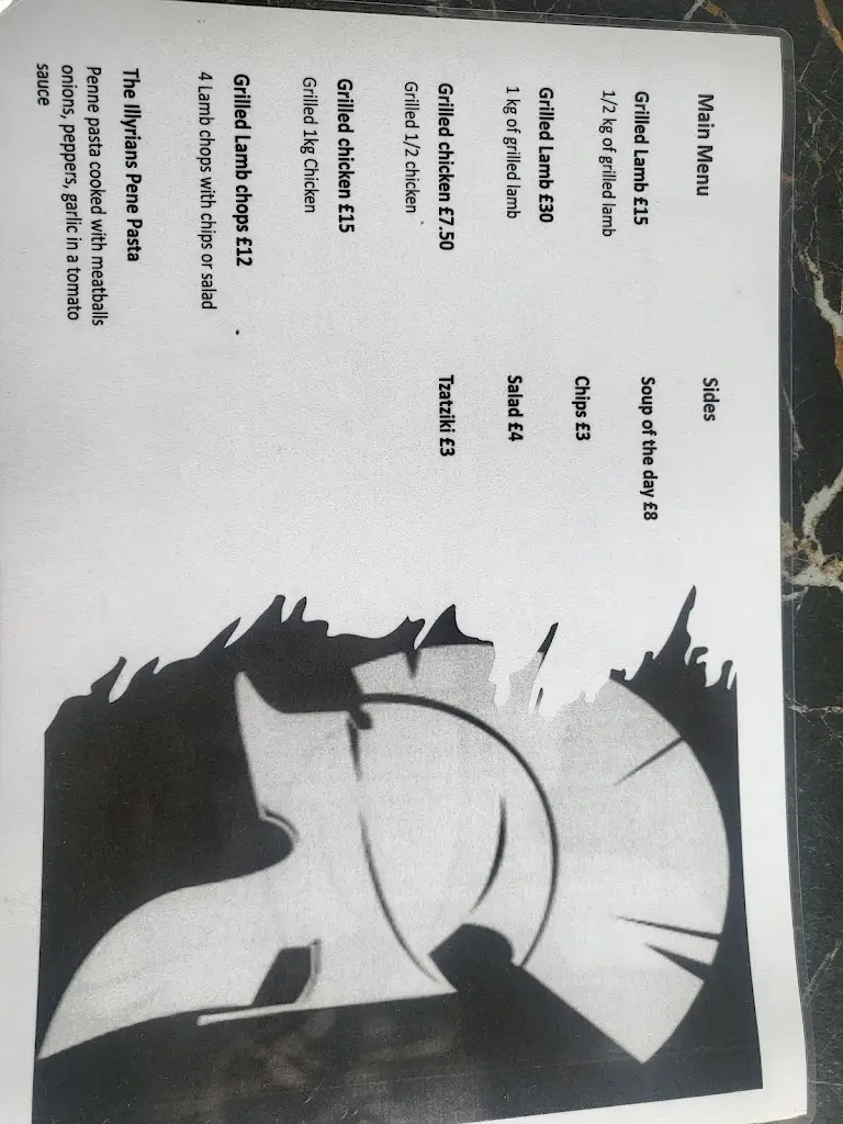 Menu_The Illyrians Restaurant & Lounge_Luton_immagine_4