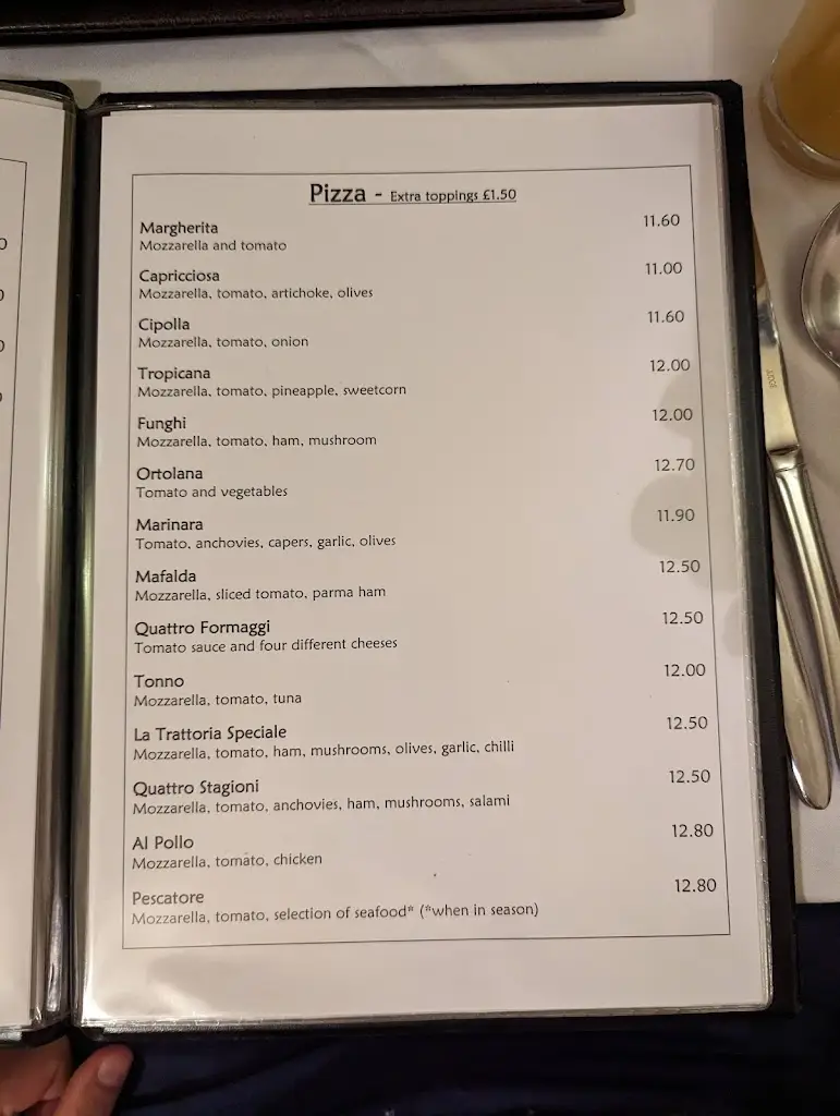Menu_La Trattoria_Luton_image_3